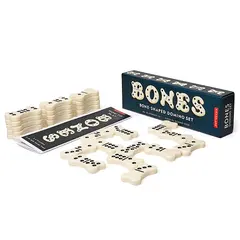 Domino Kikkerland Dog Bone Domino Set