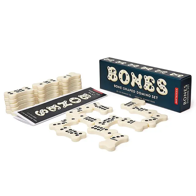 Domino Kikkerland Dog Bone Domino Set 