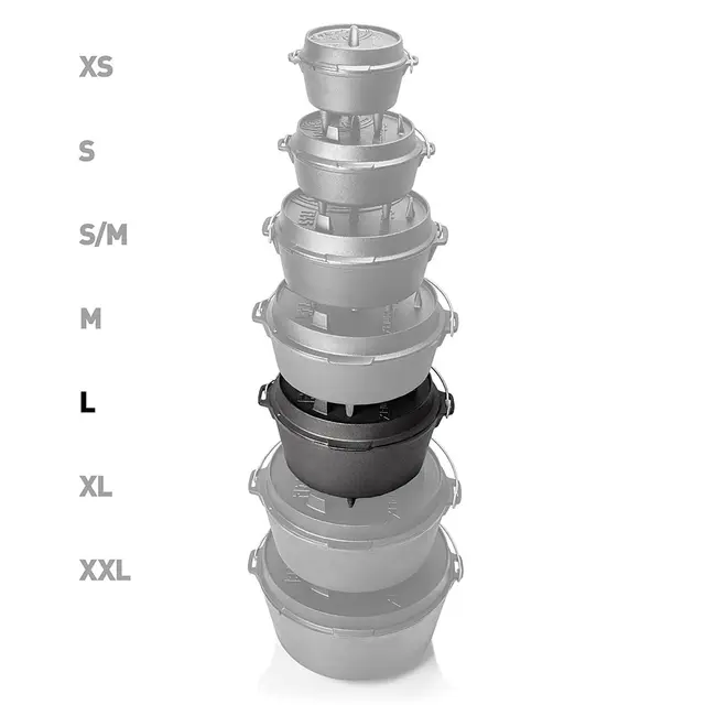 Dutch Oven-bålkjele L Petromax FT9 7,5 liter 
