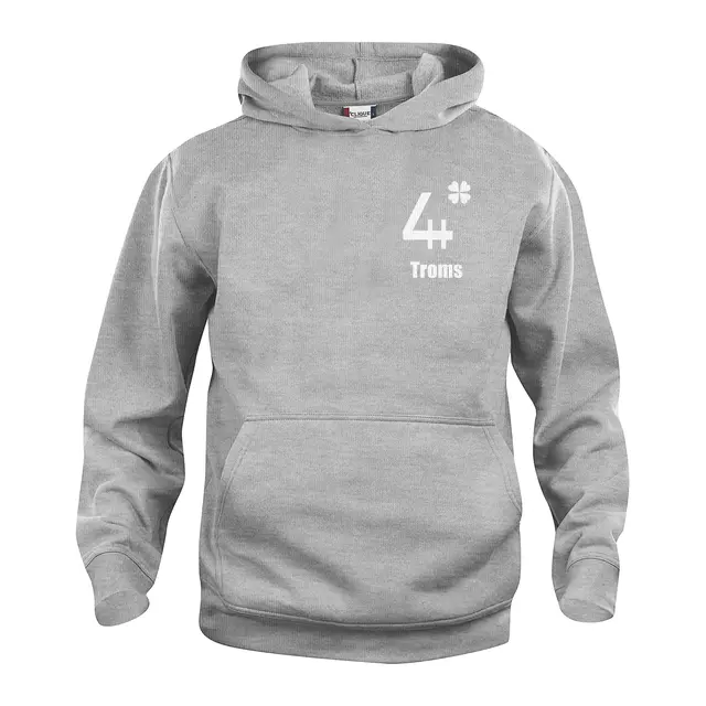 Troms-genser til barn 8–10 år 4H Hoody Jr 130/140 095 Troms 